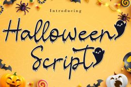 Halloween Script Italic