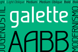 Galette Bold Oblique