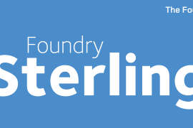 Foundry Sterling Bold