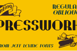 Presswork JNL Oblique