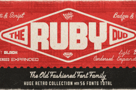 The Ruby Sans Medium Black