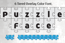 Puzzle Face Glyphs
