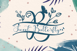 Sweet Butterfly Italic