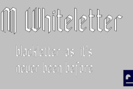 RM Whiteletter Regular