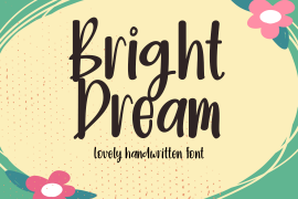 Bright Dream Regular