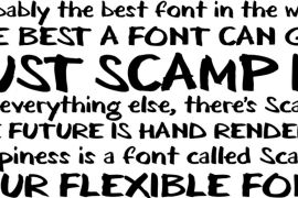 Scamps Italic