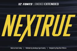 Nextrue Ext Bold Slant