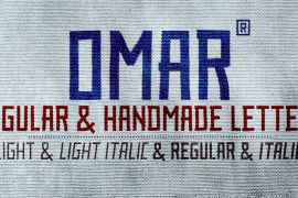 Omar Regular Italic