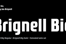 Brignell Big Italic