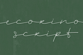 Pecorino Script Script