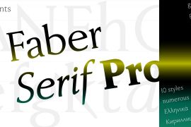 Faber Serif Pro 85 Schwer