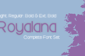 Royalana Extra Bold Italic