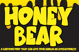 Honey Bear Italic