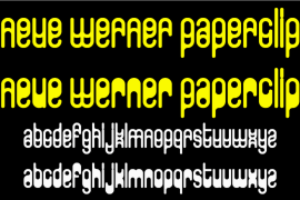 Neue Werner Paperclip Regular
