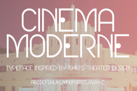 Cinema Moderne Bold
