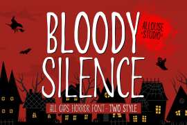 Bloody Silence Bold