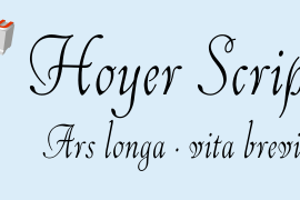 Hoyer Script Italic