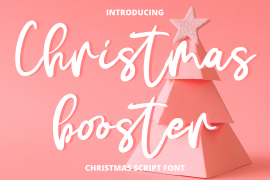 Christmas Booster Italic
