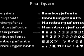 Pixa Square Dingbats