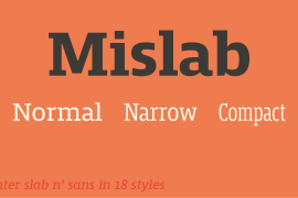 Mislab Std Narrow Extra Bold