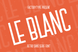 Le Blanc Bold