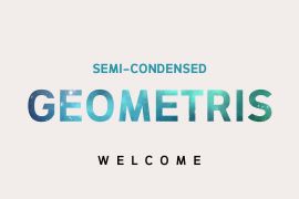 Geometris Semi Condensed Semi Light