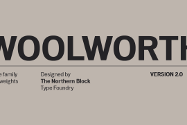 Woolworth Book Italic