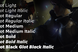 Glot Black Italic