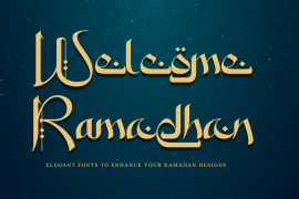 Welcome Ramadhan Italic