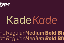 Kade Black Italic
