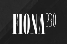 Fiona Pro Black Back Slanted