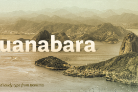 Guanabara Sans Black Italic