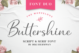 Buttershine Serif Script