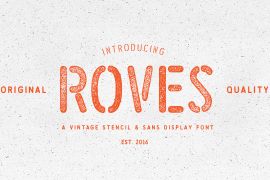 Roves Sans Press Bold