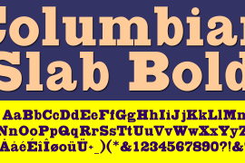 Columbian Slab Bold