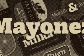 Mayonez Black Italic