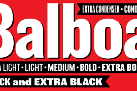 Balboa Extra Condensed