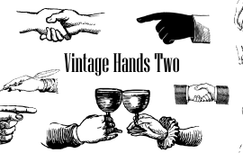 Vintage Hands Two