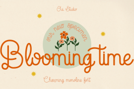 Blooming Time Regular