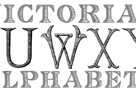 Victorian Alphabets C Regular