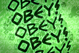 Obey Obey Obey Bold Italic