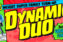 Dynamic Duo Open Semi Bold Italic