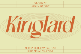 Kinglard Italic