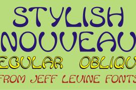 Stylish Nouveau JNL Oblique