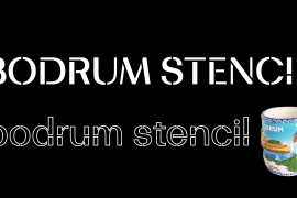 Bodrum Stencil 17 Extra Bold Italic