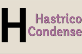 Hastrico DT Condensed Extra Bold