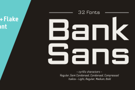 Bank Sans Bold