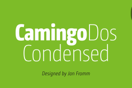CamingoDos Pro Condensed SemiBold Italic