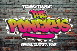 The Ponkys Graffiti