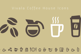 Vivala Coffee House Icons